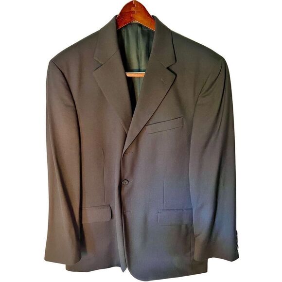 Stafford Blazer Mens 42S Short 3 Button Worn By Actor On TV Show - Picture 1 of 8